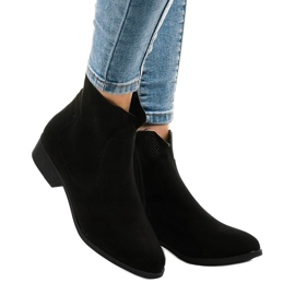 Botas de cowboy pretas 22M preto 1