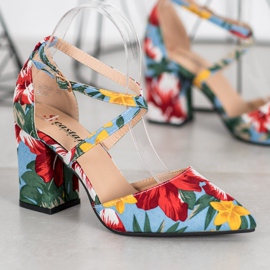 Seastar Bombas casuais com flores multicolorido 1