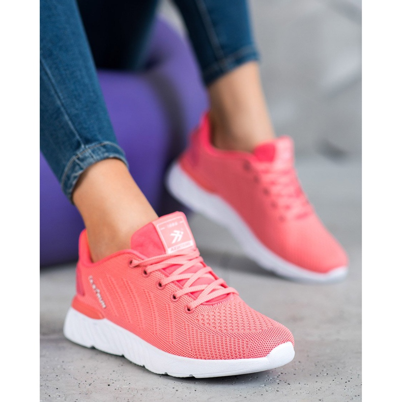 Ax Boxing Calçados esportivos leves a céu aberto rosa 1