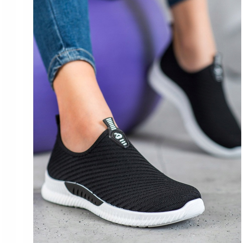 SHELOVET Calçados Esportivos Slip-on preto 1