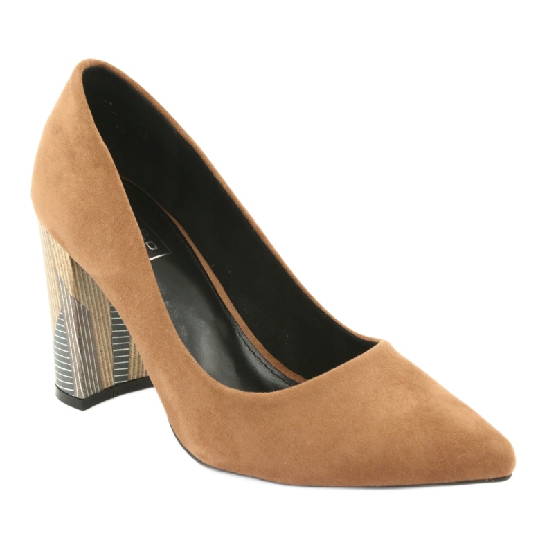 Sapatos suede Filippo 1103 bege 1