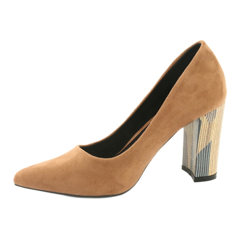 Sapatos suede Filippo 1103 bege 2