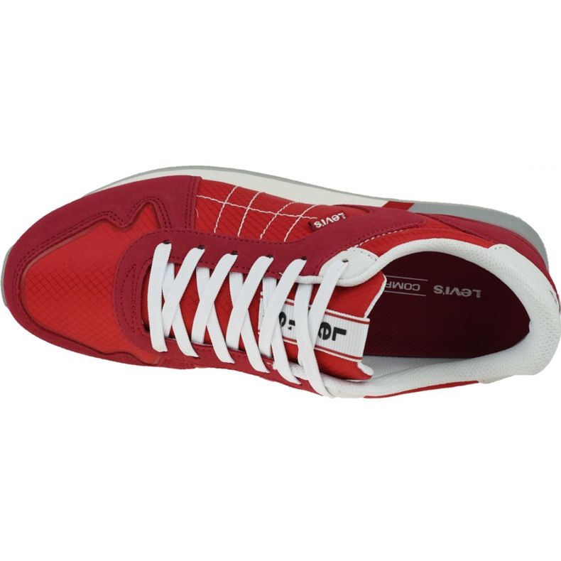 Sapatos Levi's Webb M 229802-752-87 vermelho 2