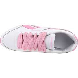 Sapatos Reebok Royal Cl Jogger 2.0 Jr DV9044 branco 2 Sapatos Reebok Royal Cl Jogger 2.0 Jr DV9044 branco 2