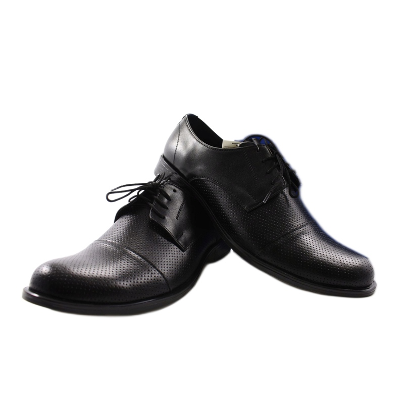 Sapatos masculinos pretos Moskała 243/66 4