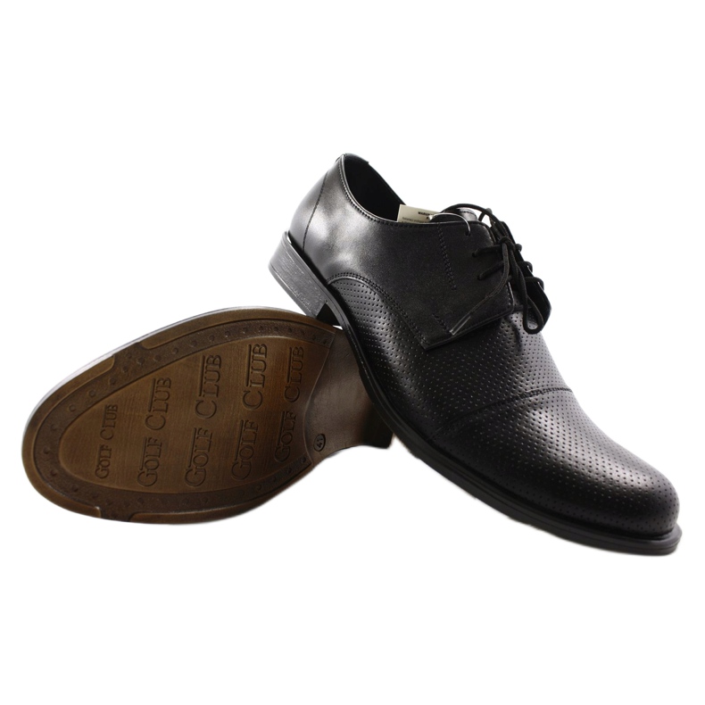 Sapatos masculinos pretos Moskała 243/66 3