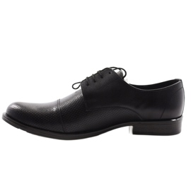 Sapatos masculinos pretos Moskała 243/66 2
