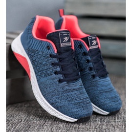 Ax Boxing Calçados esportivos têxteis azul 2