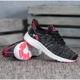 Ax Boxing Sapatos Têxteis Leves preto 1