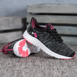 Ax Boxing Sapatos Têxteis Leves preto 2