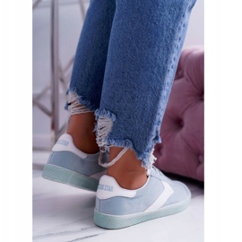 Sapatos esportivos femininos azuis Big Star DD274301 azul 1