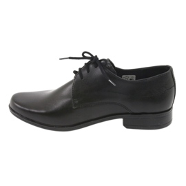Sapatos para meninos 'Sapatos de couro Black Gregors 429 preto 2