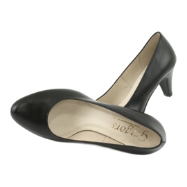 Gregors 465 sapatos executivos de couro preto 5