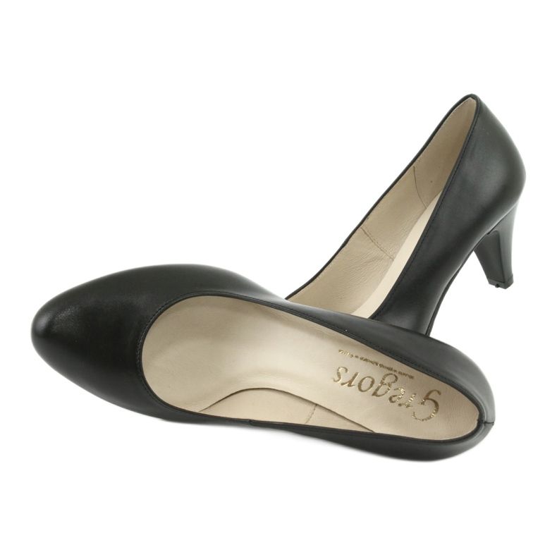 Gregors 465 sapatos executivos de couro preto 5