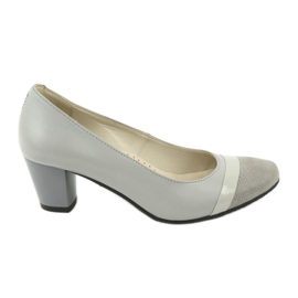 Sapatos femininos Gregors 650 cinza 1