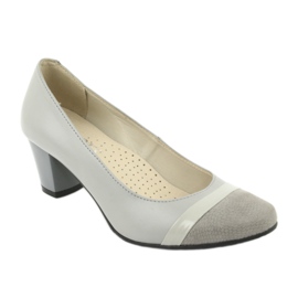 Sapatos femininos Gregors 650 cinza 2