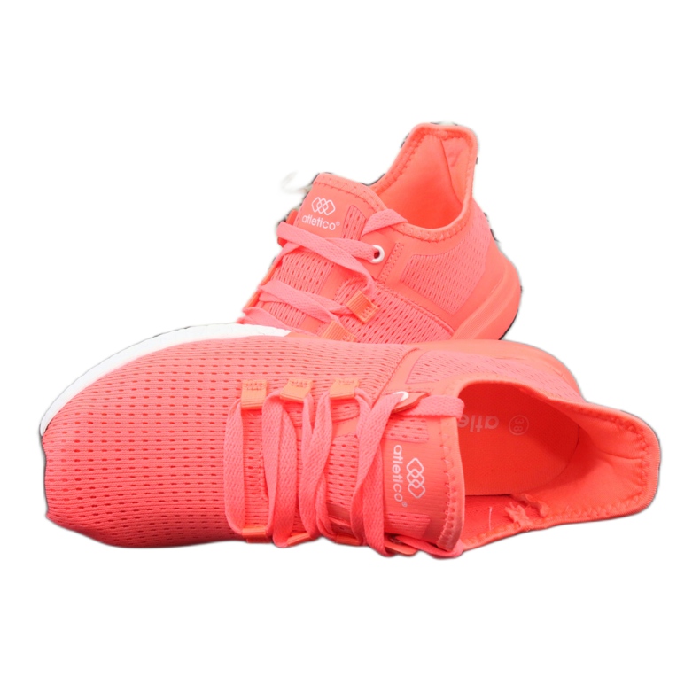 Atletico Sapatos esportivos recreativos femininos at9618 rosa 5