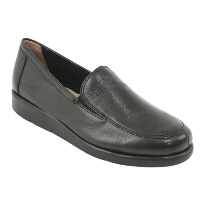 Mocassins Caprice conforto 24751 preto 1