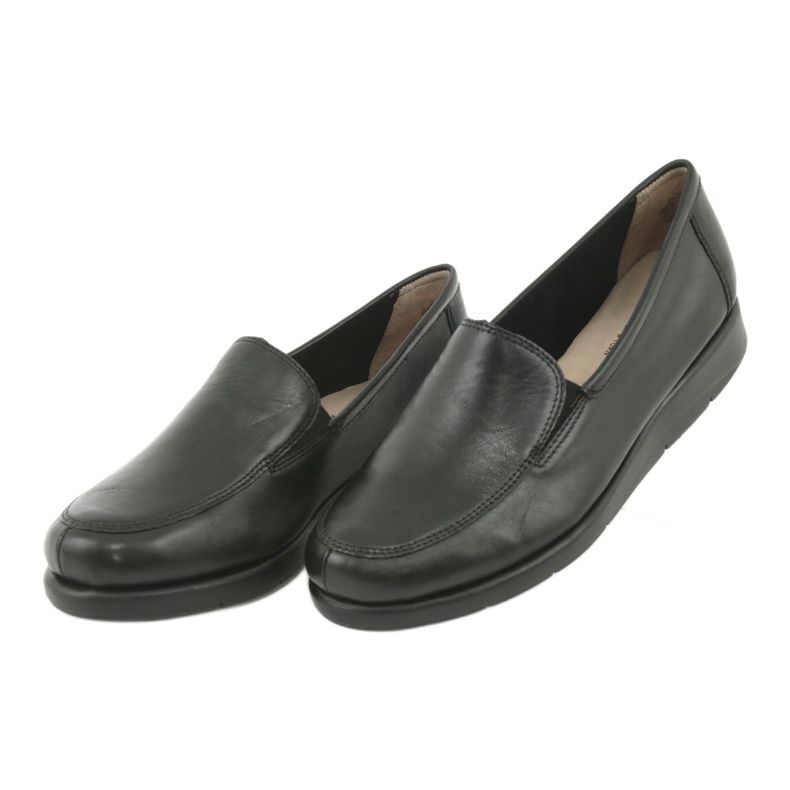 Mocassins Caprice conforto 24751 preto 3