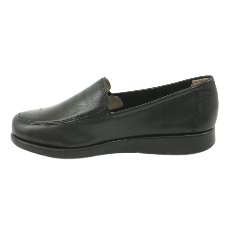 Mocassins Caprice conforto 24751 preto 2
