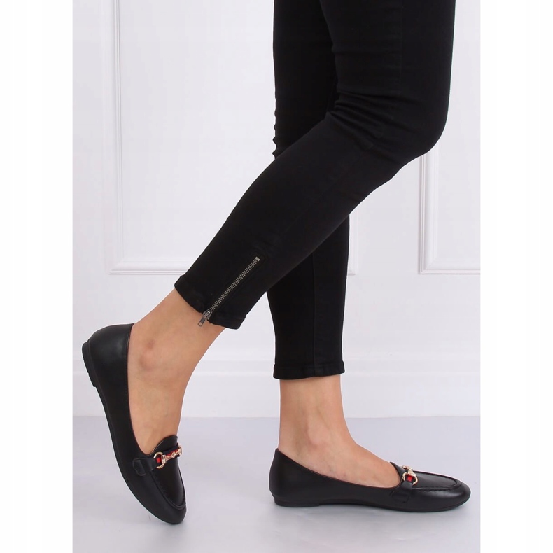 Mocassins pretos 9F177 pretos 1