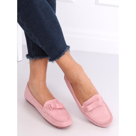 Mocassins de camurça rosa 9F150 rosa 2