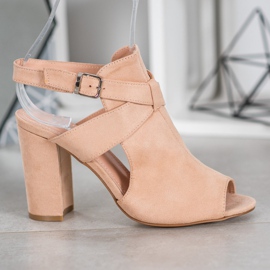 Seastar Sandálias elegantes em um bar castanho 2 Seastar Sandálias elegantes em um bar castanho 2