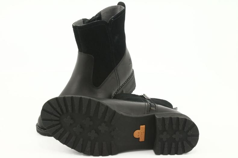 Sapatos de inverno Timberland Bethel Biker W 6914B preto 4