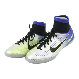 Sapatos de interior Nike Mercurial Victory 6 Df Njr Ic Jr 921491-407 prata 3
