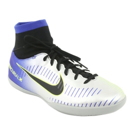 Sapatos de interior Nike Mercurial Victory 6 Df Njr Ic Jr 921491-407 prata 1