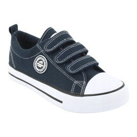 American Club Tênis de velcro azul marinho LH31 americano azul-marinho 1