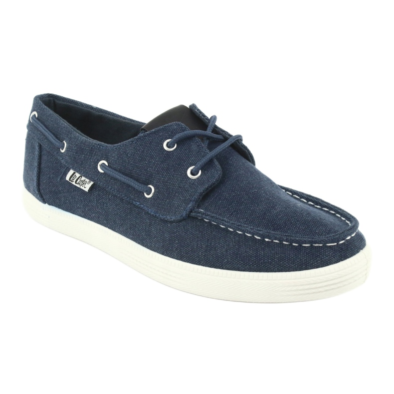 Mocassins Lee Cooper masculinos GC008Q-01 azul marinho 1