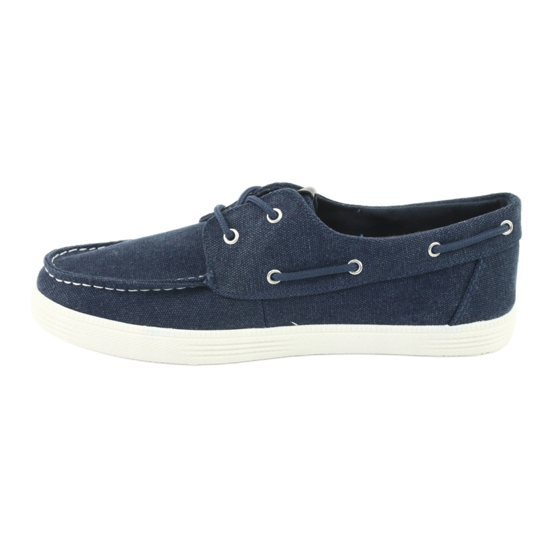 Mocassins Lee Cooper masculinos GC008Q-01 azul marinho 2