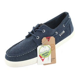 Mocassins Lee Cooper masculinos GC008Q-01 azul marinho 6