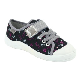 Calçados infantis Befado 251Q142 preto cinza 1