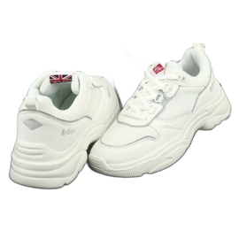 Lee Cooper Sapatos esportivos femininos 1276 branco 3