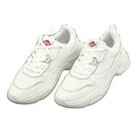 Lee Cooper Sapatos esportivos femininos 1276 branco 2