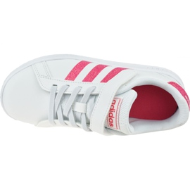 Sapatos Adidas Grand Court K Jr EG3811 branco 2