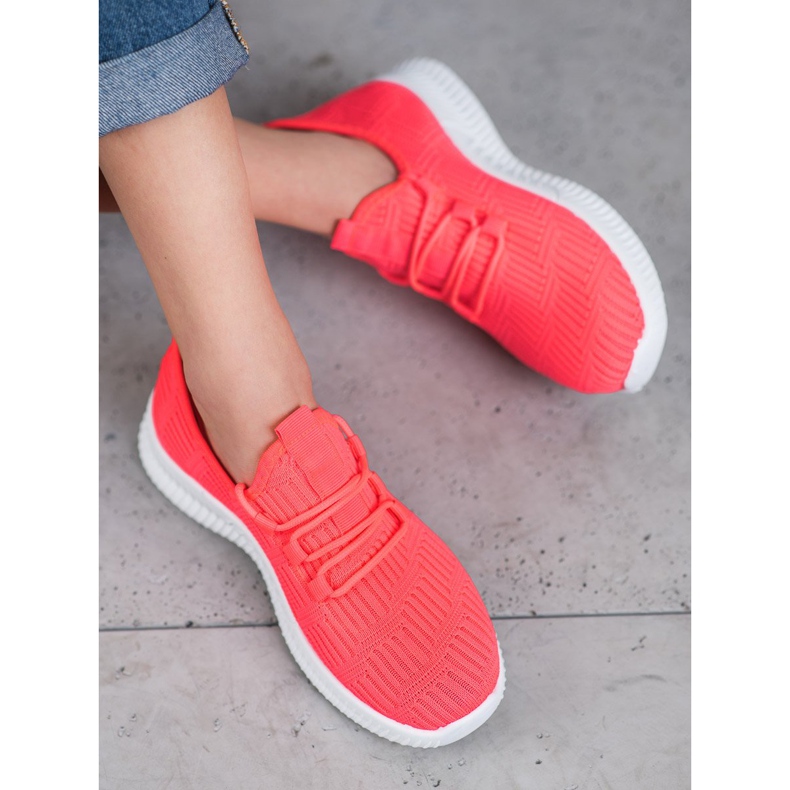 SHELOVET Calçados Têxteis Confortáveis rosa 1