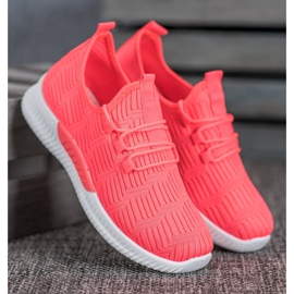 SHELOVET Calçados Têxteis Confortáveis rosa 2