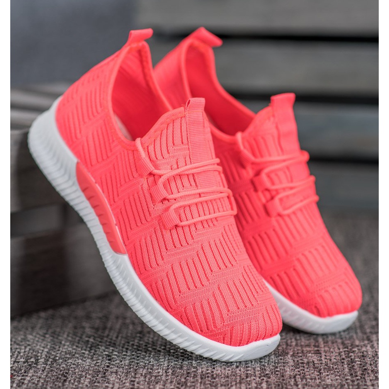 SHELOVET Calçados Têxteis Confortáveis rosa 2