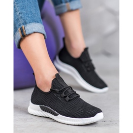 SHELOVET Calçados Têxteis Confortáveis preto 1