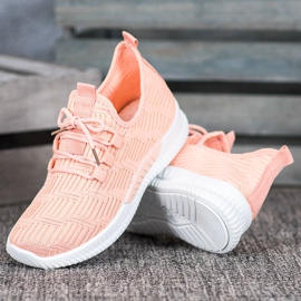 SHELOVET Calçados Têxteis Confortáveis laranja 1