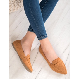 Best Shoes Mocassins de camurça no Spitz marrom 2