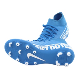 Chuteiras Nike Mercurial Superfly 7 Club FG / MG Jr AT8150-414 azul 4 Chuteiras Nike Mercurial Superfly 7 Club FG / MG Jr AT8150-414 azul 4