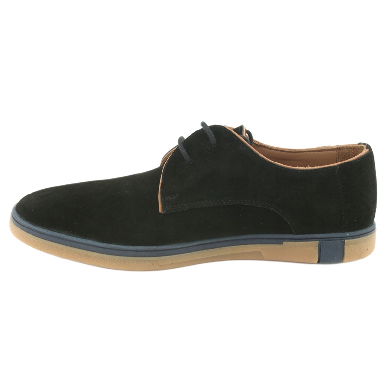 Sapatos masculinos Badura 3763 pretos marrom 2