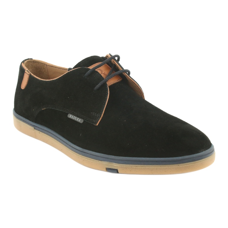 Sapatos masculinos Badura 3763 pretos marrom 1