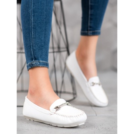 Fama Mocassins Com Zircônia Cúbica branco 2 Fama Mocassins Com Zircônia Cúbica branco 2