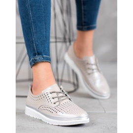 Filippo Botas de couro a céu aberto castanho cinza 2