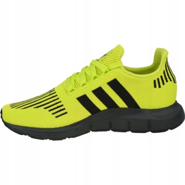 Tênis Adidas Swift Run EE6797 preto verde 1